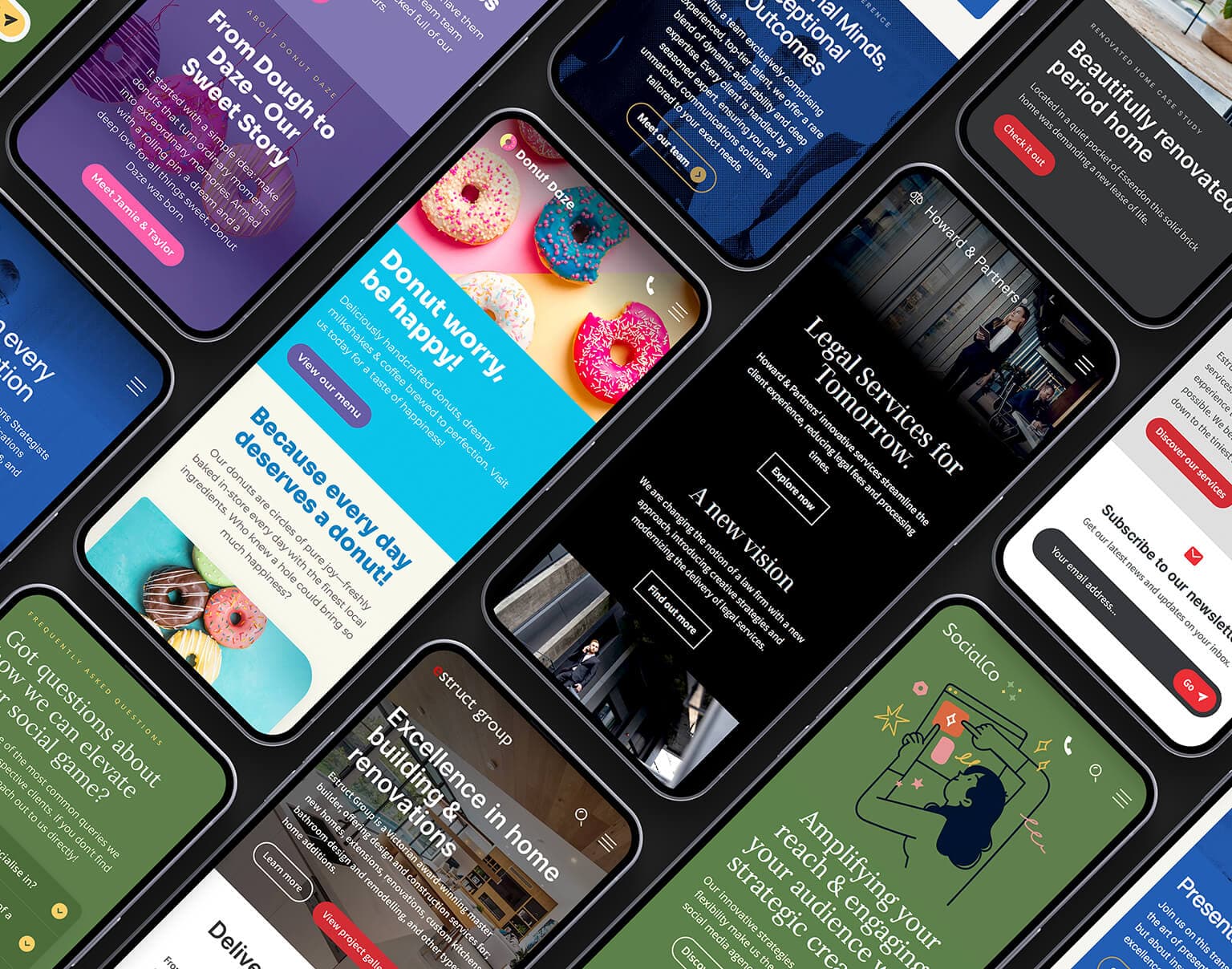 The Complete Marketing Pack website mobile device images